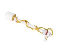Spacnana Interruptor de Flotador de Nivel de Líquido P13010 2 Piezas Controlador de Sensor de Piscina de Tanque de Agua de Plástico PP con Interruptor de Láminas Magnético para