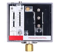 Spacnana Interruptor de Presión LF56 de 10-150 Psi, SPDT, Monopolar, de Doble Tiro, con Diafragma de Acero Inoxidable para Control de Aire, Agua y Aceite en Calderas y Torres de Agua.