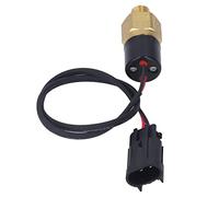 Spacnana Interruptor de Presión Transductor de Presión de Metal Interfaz Estándar de 16 Bar para Reemplazo del Sensor de de Excavadora LIUGONG 22718 para Reparación y Mantenimiento de Excavadoras