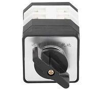 Spacnana Interruptor de Universal Interruptor de Leva Giratorio 2 Posiciones 2 Capas 16 A 220 A 380 V para Control de Circuitos, Equipos de Prueba de Control de Motores y Uso de Transferencia de