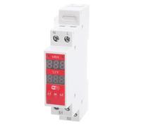 Spacnana Interruptor WiFi de Temperatura y Humedad, Controlador Inteligente de Carril DIN ABS 16A, Monitoreo Remoto para Invernaderos y Granjas