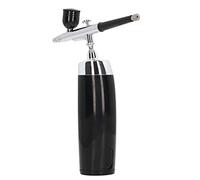 Spacnana Kit de Aerógrafo Inalámbrico de Mano, ABS, Cobre, Carga USB, 2 a 11 PSI, Presión Ajustable, 1000 MAh, con Vaso de Pintura y Cuentagotas para Maquillaje, Decoración de Pasteles, Decoración