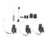 Spacnana Kit Hotend de Impresión 3D de 3 Piezas, Bloque Calefactor de Cerámica, Diseño Totalmente Metálico a Prueba de Fugas con Aguja de Limpieza de Calcetines de Silicona, Boquillas de