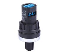 Spacnana LA42DWQ 5K 22mm Potenciómetro Velocidad Variable Tipo D Círculo de Ajuste Giratorio Potenciómetro para Equipos Industriales