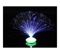 Spacnana Lámpara de Fibra óptica Colorida, Fuente de Luz LED Nocturna para Sala de Estar, Decoración Nocturna, Fiesta de Bodas