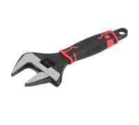 Spacnana Llave Ajustable de 6 Pulgadas, Acero CR V, Herramienta Resistente con Gran Apertura para Proyectos de Hogar, Garaje y Taller