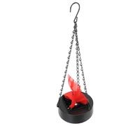 Spacnana Luz LED de Llama de Fuego, Fogata Falsa con Gancho Colgante Recargable por USB para Decoraciones para Fiesta de Navidad y Halloween