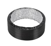 Spacnana Manguera de Ventilación para Secadora, Papel de Aluminio con