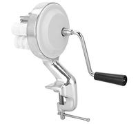Spacnana Máquina Manual para Hacer Macarrones con Manivela de Acero Inoxidable, Máquina Prensadora de Fideos, para Hacer Pasta, para Fideos para Cocina Casera con
