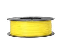 Spacnana Materiales de Consumo de Impresión de Filamentos sin Humo PLA 1.75 Mm 1 Kg con Excelente Rendimiento para Proyectos de Impresión 3D (YELLOW)