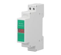 Spacnana Medición Precisa, Instalación Simple, Medidor de Riel Digital LCD de Conversión de Voltaje para CA Monofásico 60-450 V con Pantalla Grande, Fácil Operación con Control de Salida para