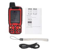 Spacnana Medidor de área Terrestre GPS Portátil ZL-180 Pantalla de 2,4 Pulgadas Medición Automática de Seguimiento Trayectoria en Tiempo Real para Estudio de Tierras Medición de Distancia (Enchufe