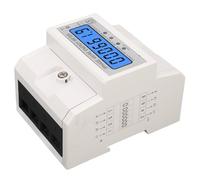 Spacnana Medidor de Electricidad Trifásico con Luz de Fondo LCD -ACCIÓN -ACCONACIÓN Monitor de Suministro de Potencia para Apartamentos Vivienda de PC Minorista de Llamas 10-100A 230 V 400 V AC