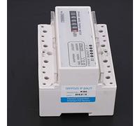 Spacnana Medidor de Energía Eléctrica Trifásico Inteligente, Medidor de Energía Clase 1 con Tecnología de Circuito Integrado Grande para Uso Industrial y Comercial