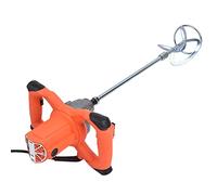 Spacnana Mezclador de Concreto con de 6 Velocidades Mezclador de Cemento Portátil Eléctrico Agitador con Motor de 2100 W y Placa de Metal a Prueba de Polvo para Mezclar Cemento, Pintura y (Enchufe