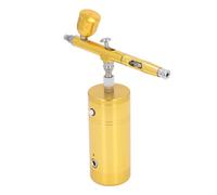 Spacnana Mini Kit de Aerógrafo, Aleación de Aluminio, Pistola Pulverizadora Ajustable de 8 a 9 PSI para Decoración de Uñas y Pasteles
