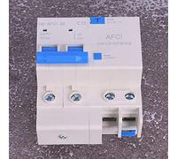 Spacnana Miniature Arc Fault Circuit Breaker, Electronic Arc | Protección integrada contra fugas, para seguridad eléctrica doméstica, configuración bipolar de 230 V, montaje en carril