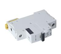 Spacnana Miniature Circuit Breaker C16, 1P 6kA Interruptor de Corriente | Distribución de energía en carril DIN, corte de sobrecarga de 230 V 400 V, carcasa retardante de llama PA66, control de