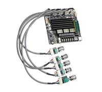 Spacnana Módulo Amplificador de 100W, 200W, 2,1 Canales, Placa de Potencia de Sonido con Entrada USB 5,1 AUX para de Altavoces de Cine en Casa