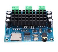 Spacnana Módulo de Amplificador, 30W 5.0 Digital 2 Canales Audio Board, Gran área de Disipación de Calor, para Altavoz de Bricolaje