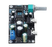 Spacnana Módulo de Amplificador de Audio de la Placa de Circuito de AMP Duradera para un de Audio de 2 Canales, Compatible con un Amplificador de Operación Operativo, área de Disipación de Calor