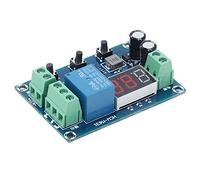 Spacnana Módulo de Carga de Batería, Material Plástico, Pantalla LED, Protección contra Sobretensión, Aplicación de 6-40 V para Varias Baterías