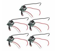 Spacnana Módulo de Sensor de Luz Solar de 5 Piezas con Control de Sonido y Luz, Ideal para Caminatas Pequeñas