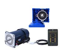 Spacnana Motor de Reducción de la Rueda de Diente de de 90W con Controlador de Velocidad para Dispositivos de Maquinaria, 220 VAC 5IK90RGN RV30 para Dispositivos de Automatización de Producción (#1)