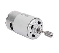 Spacnana Motor Micromotor de Alta Velocidad RS550 de 6 V, Material de Primera Calidad con Estructura Fuerte y Velocidad Estable para Coches de Juguete Eléctricos y Motocicletas para Niños