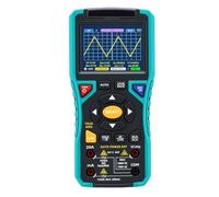 Spacnana Multímetro de Osciloscopio Portátil, Rango Automático de 3,2 Pulgadas, Carcasa de ABS, BateríA de 2500 MAh, Clasificación de 20 A, Análisis de Forma de Onda, para Reparaciones de