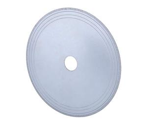 Spacnana Paleta de Corte de Sierra Circular, Piedra Preciosa de Joyería de Alta Dureza, Disco de 250mm para Técnicas de Fabricación de Joyas de de ágata (Tableta de dientes rectos 300 * 25 * 1,2)