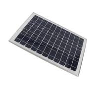 Spacnana Panel Solar de 100 W y 18 V, Kit de Panel Solar Portátil Monocristalino para Uso en Exteriores, de 15,7 X 10,8 Pulgadas para Automóviles y