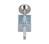 Spacnana Pies Niveladores Ajustables, Material Plástico de Hierro, para Cama y Gabinete, el Kit Incluye Tornillos y Soportes de Peso Pesado (D036-130)