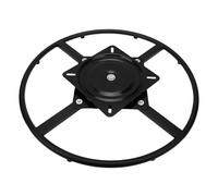 Spacnana Pieza de Repuesto de la Parte Inferior del sofá con Rotación de Grado de Base Reclinable de Alta Resistencia con Placa Cuadrada de 24,5 Cm para Sillas o Sofás