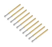 Spacnana Pin Pogo con Clasificación 5A, Latón y Acero Inoxidable, Herramienta de Prueba de PCB con Cabezal Q para Juntas y Almohadillas de Soldadura