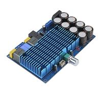 Spacnana Placa de Amplificador de Potencia, Placa de Amplificador de Audio Digital de Doble Canal 210W × 2, Inductor de Alta Corriente de Anillo Rojo para un Sonido Nítido, Potencia de Flujo