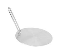 Spacnana Placa Difusora de Calor de Acero Inoxidable, Extraíble, Convertidor de Inducción de 7,9 Pulgadas, 8,7 Pulgadas y 9,4 para Cocinar café y Leche (22cm)