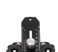 Spacnana Plantilla de Corte Fino, Guía de Carpintería de Aleación de Aluminio para un Corte Preciso, Fino Rápido con Calibre Deslizante Ajustable para Sierras de Mesa