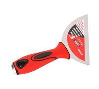 Spacnana Raspador de Masilla Raspador de Pintura de Acero Inoxidable Cuchillo para Cinta Biselada de 6 Pulgadas con de PP TPR para Reparación de Paneles de Yeso, Eliminación de Papel Tapiz y
