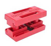 Spacnana Recortadora de Bandas de Borde, Herramienta de Corte Manual con Cuerpo de PVC y 6 Cuchillas de Acero, para Paneles, Muebles, Ebanistería, Industrias de Decoración, 13-25 Mm de