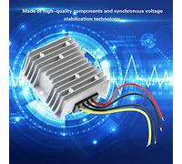 Spacnana Regulador de Voltaje de 12 V a 24 V, Convertidor CC CC de Alta Eficiencia, Módulo de Potencia de 240 Vatios para Vehículos