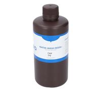 Spacnana Resina Calcinable de Impresión 3D, Lavable con Agua 1KG Transparente para Diseños de Alta Resolución, Ideal para Joyería y Piezas Metálicas