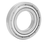 Spacnana Rodamientos de Bolas de Acero de 10 Piezas, Cojinete de Metal de Alta Velocidad, Modelo de bajo Ruido, Ruta de Ranura Profunda de Doble Cara para Motor, Juguetes (25 * 47 * 8 mm (16005-dz))