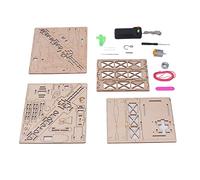 Spacnana Rompecabezas de Madera 3D Modelo de Grúa de Control Remoto, Madera Compuesta, Puntos de Elevación Dobles, Juguete Educativo para Niños de 6 a 14 Años