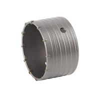 Spacnana Sierra Perforadora para Hormigón, Cortador de Pared de Acero Al Carbono para Taladro Percutor Eléctrico, Perforación Rápida para Paredes de Hormigón y Piedra (100 mm)