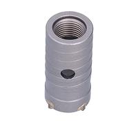 Spacnana Sierra Perforadora para Hormigón, Cortador de Pared de Acero Al Carbono para Taladro Percutor Eléctrico, Perforación Rápida para Paredes de Hormigón y Piedra (75mm)