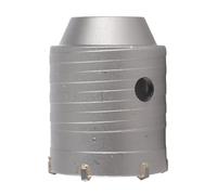Spacnana Sierra Perforadora para Hormigón, Cortador de Pared de Acero Al Carbono para Taladro Percutor Eléctrico, Perforación Rápida para Paredes de Hormigón y Piedra (55mm)