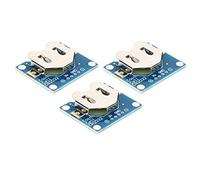 Spacnana Soporte de Botón para Batería, Tablero de Montaje de Celda de Moneda Duradero de 3 Piezas para Baterías CR2032 con Puerto de Clavija de 2,54 Mm para un Uso Fácil en la Placa de Pruebas