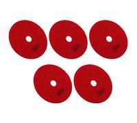 Spacnana Spacnana Almohadillas de Pulido Húmedas de Diamante, Juego de Pulido Suave, para Mármol y Cerámica, Material Suave de 4 Pulgadas, Perfecto para Uso Doméstico y en Taller (Disco de con agua