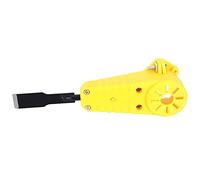Spacnana Spacnana Herramienta de Carpintería con Cincel Eléctrico, Herramienta Ligera de Modificación de Acero Inoxidable con Cortador Plano para Tallado de Madera y Metalistería